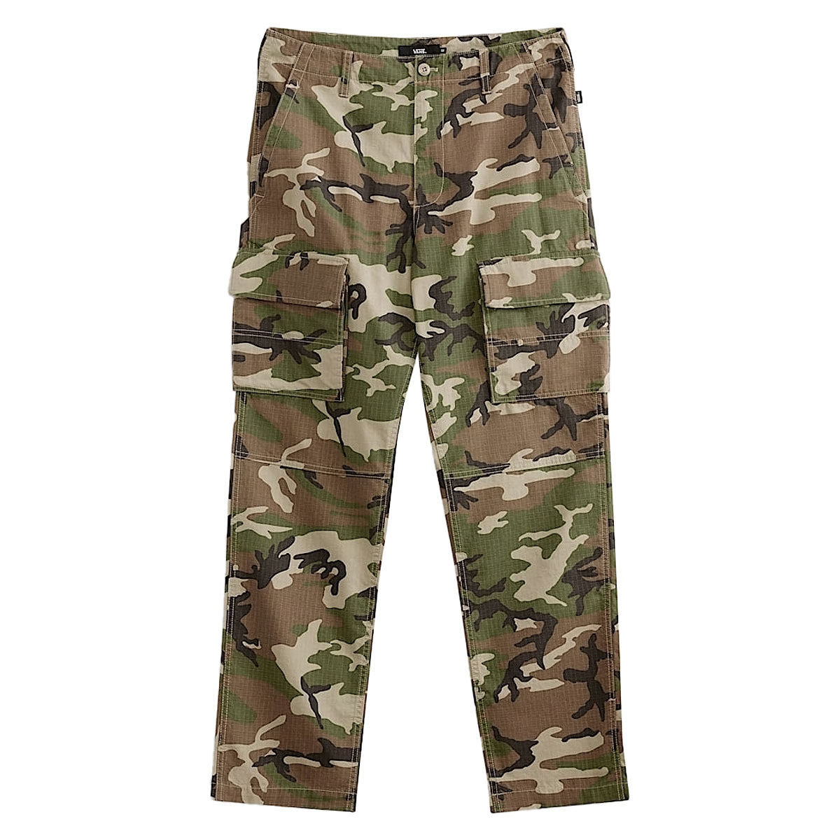 Pantalon Cargo Ripstop Tapered Ample Fatigue