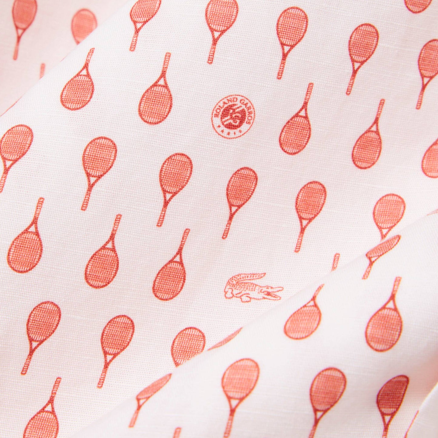Chemise à imprimé édition Roland-Garros