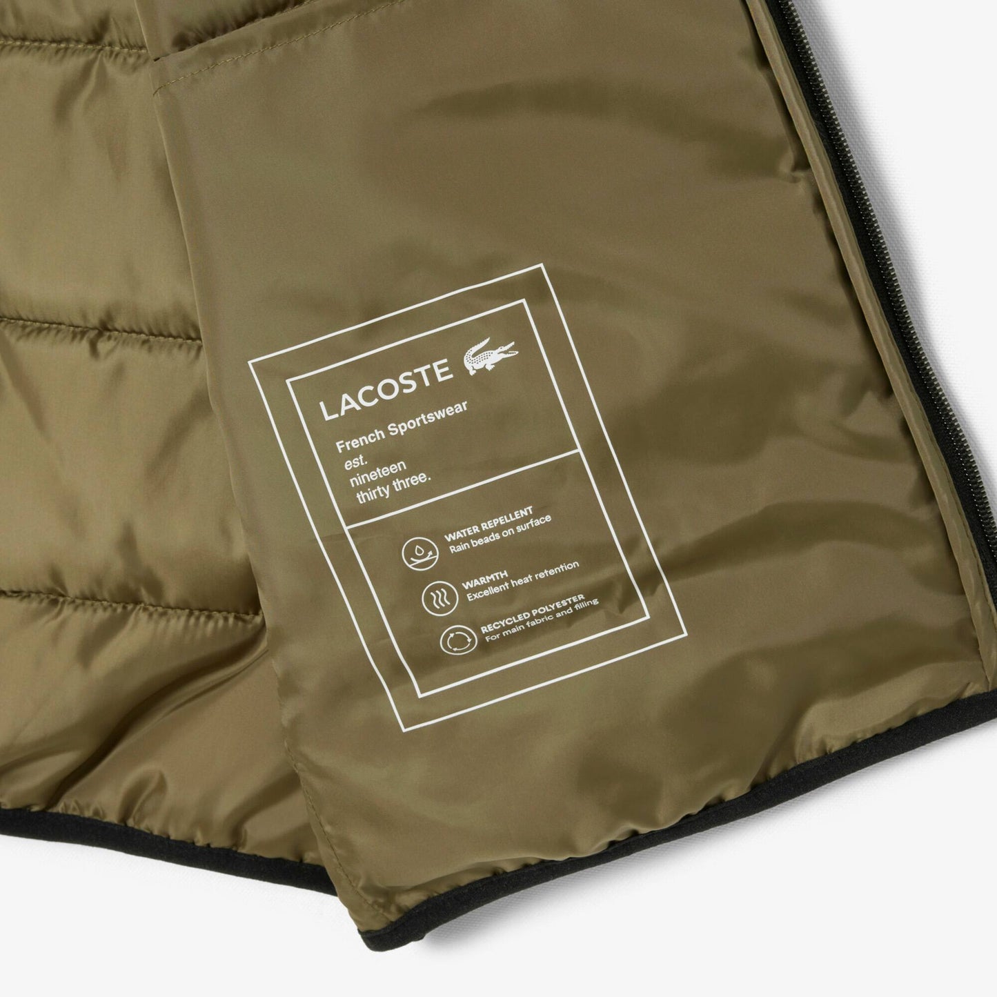 Veste sans manches déperlante