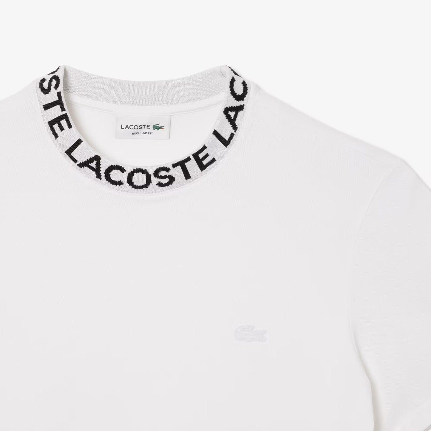 T-shirt en piqué Jacquard