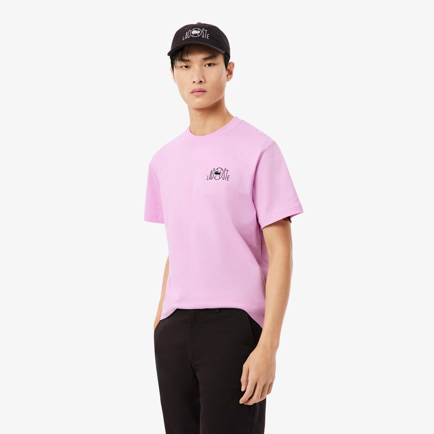 T-shirt en coton imprimé