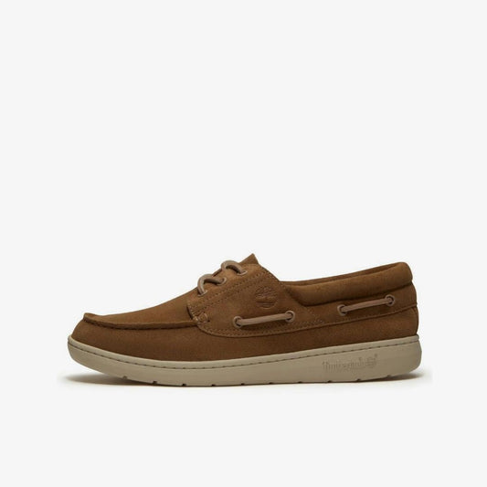Portofino Pier Boat Shoe Medium Beige Nubuck