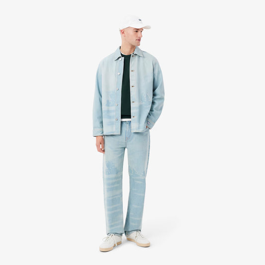 Landscape Crocodile Fleece Sweatshirt