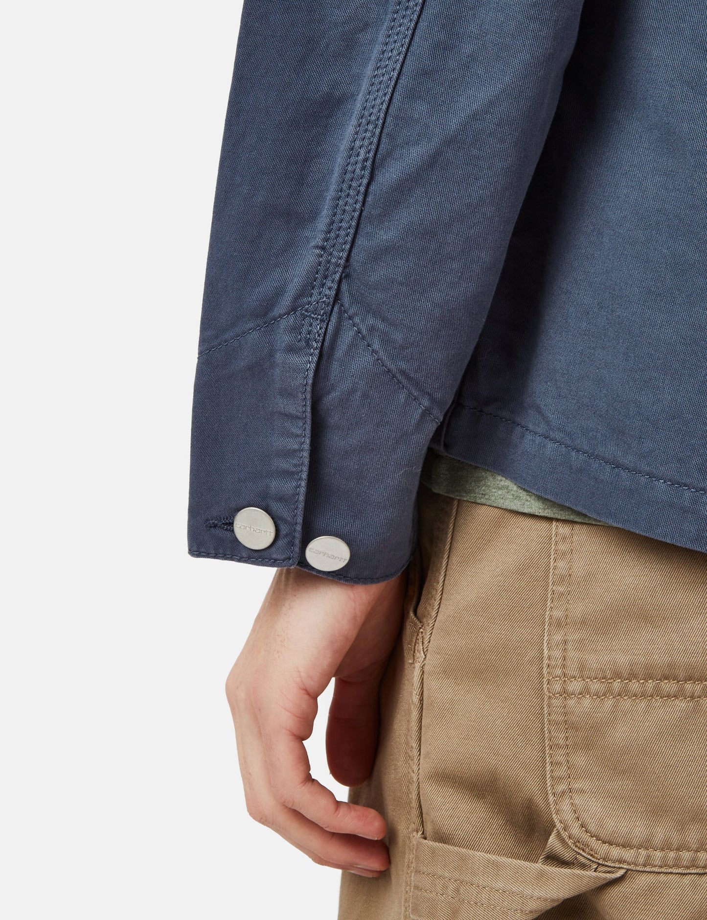 Michigan Coat (Teint en pièce) - Bleu tempête