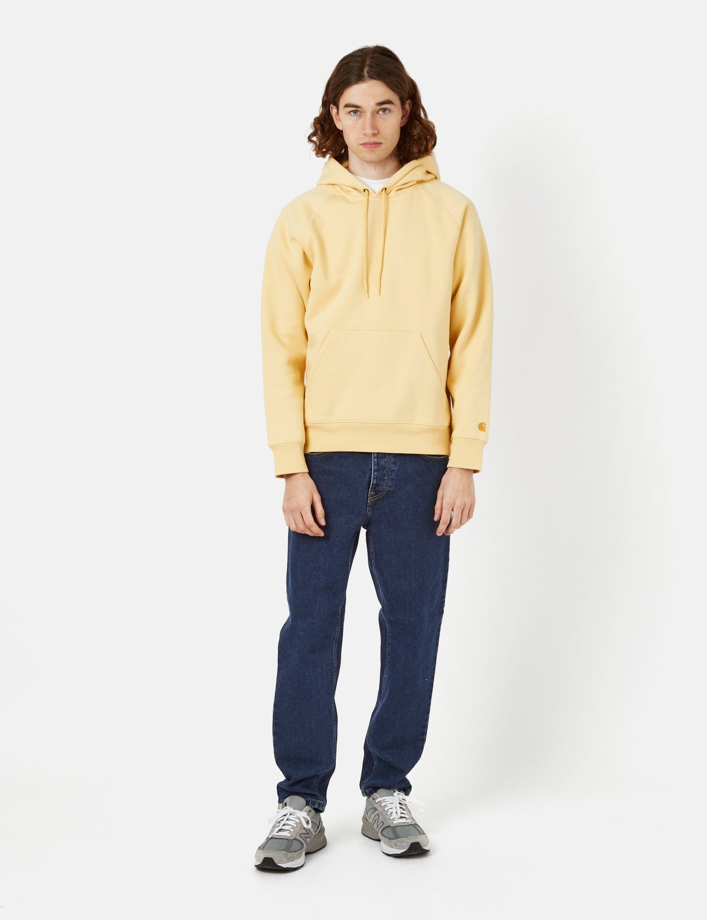 Sweat à capuche Chase - Jaune citron