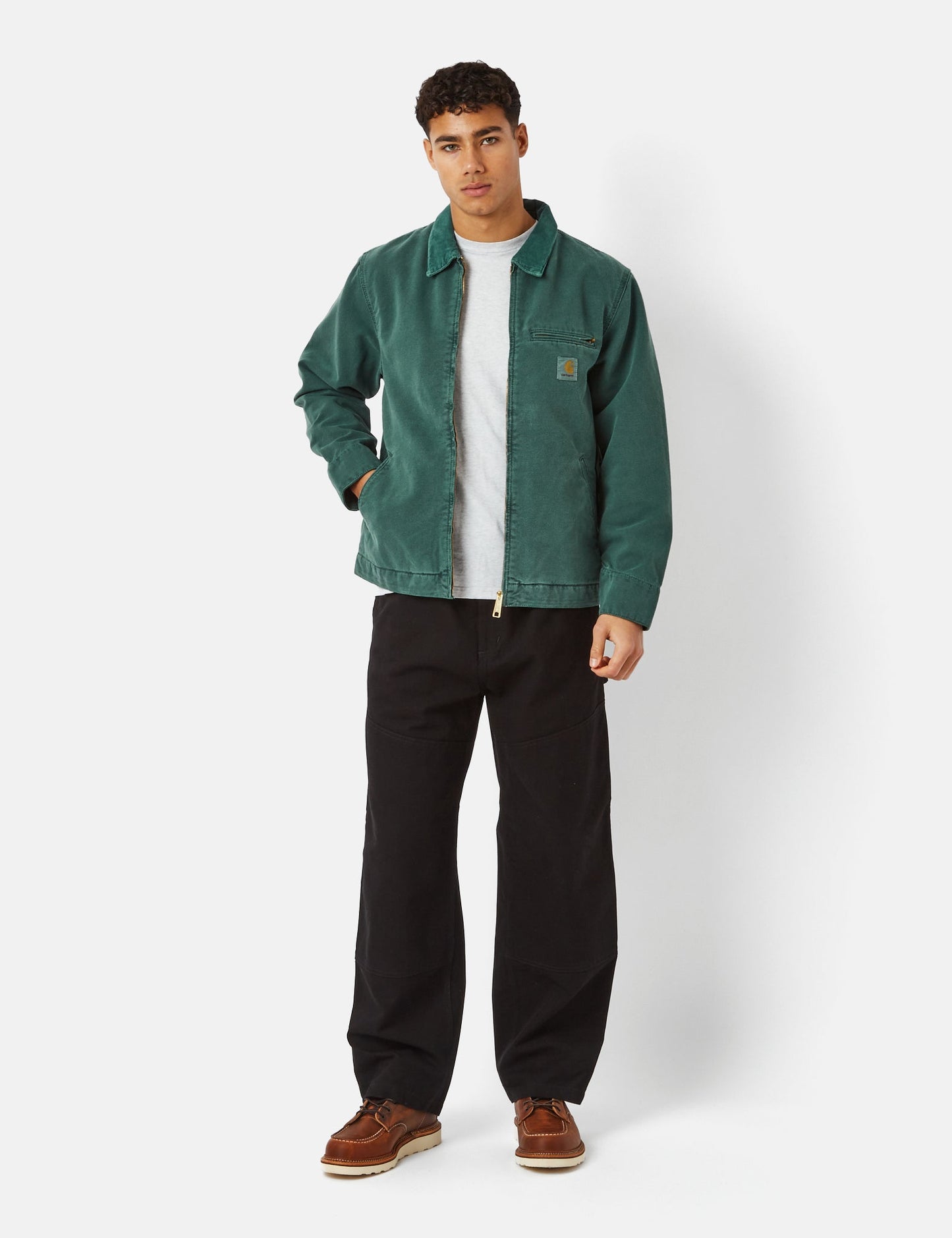 Veste Detroit (biologique) - Vert botanique/Vert botanique