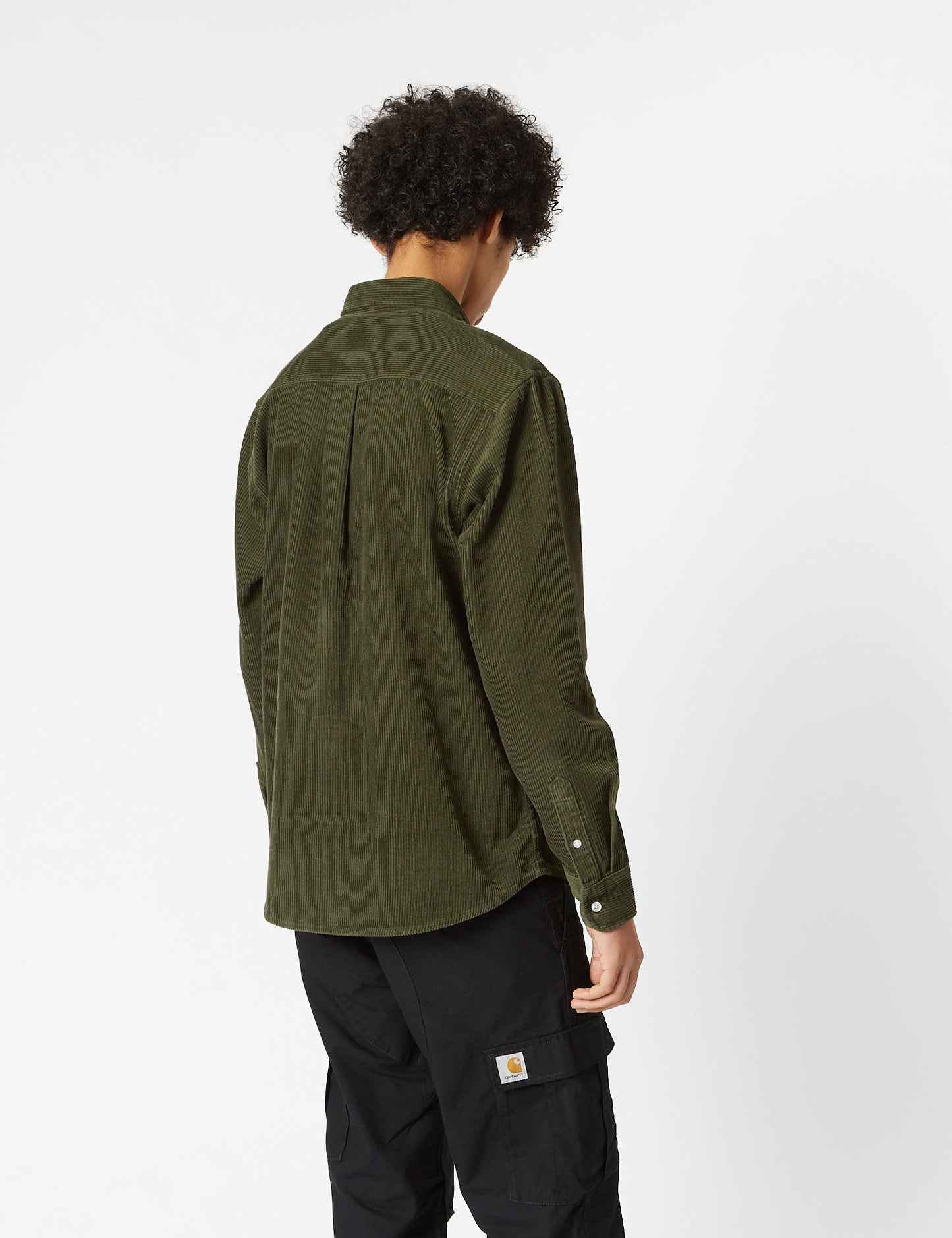 Chemise Madison (Fine Corde) - Vert Végétal/Cire