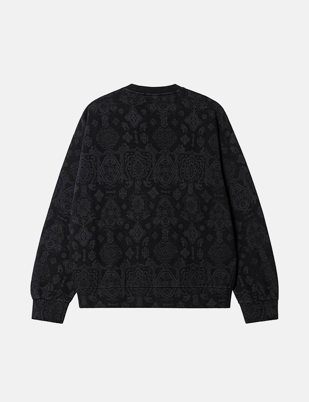 Sweat-shirt imprimé verset - Noir
