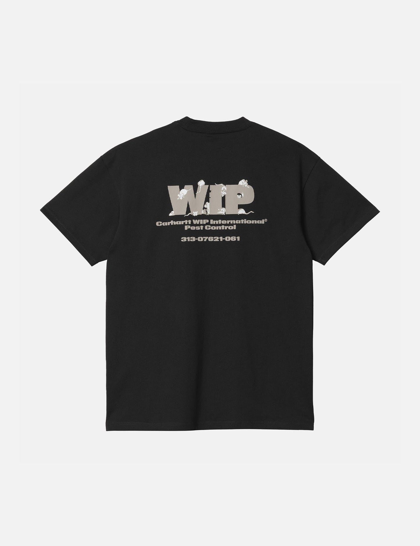 T-shirt anti-nuisibles (biologique) - Noir