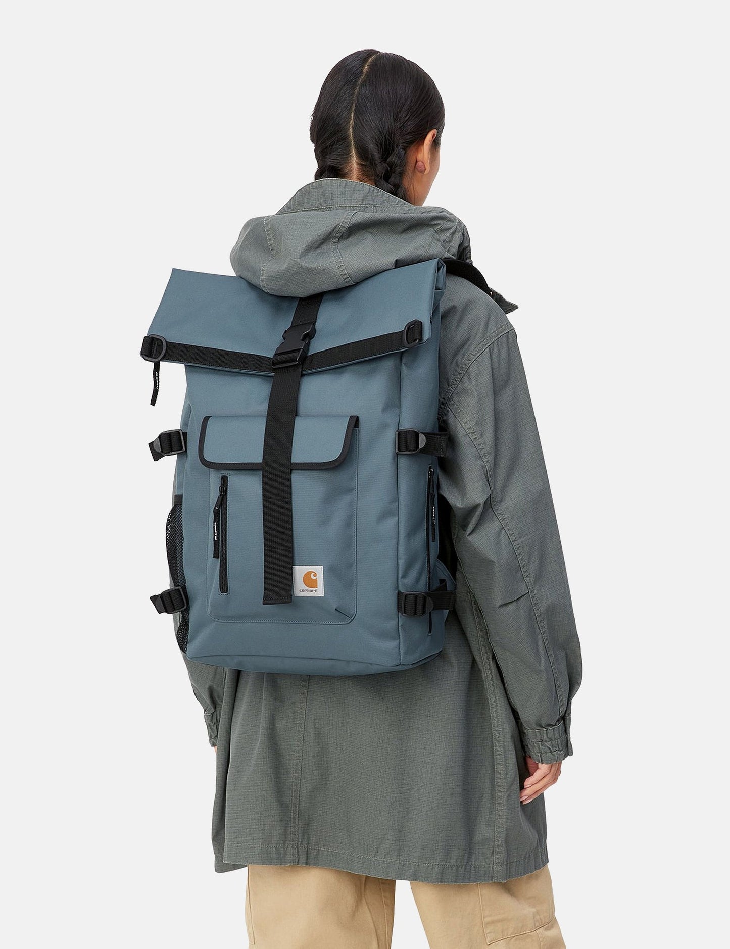 Sac à dos Philis (Recyclé) - Bleu tempête