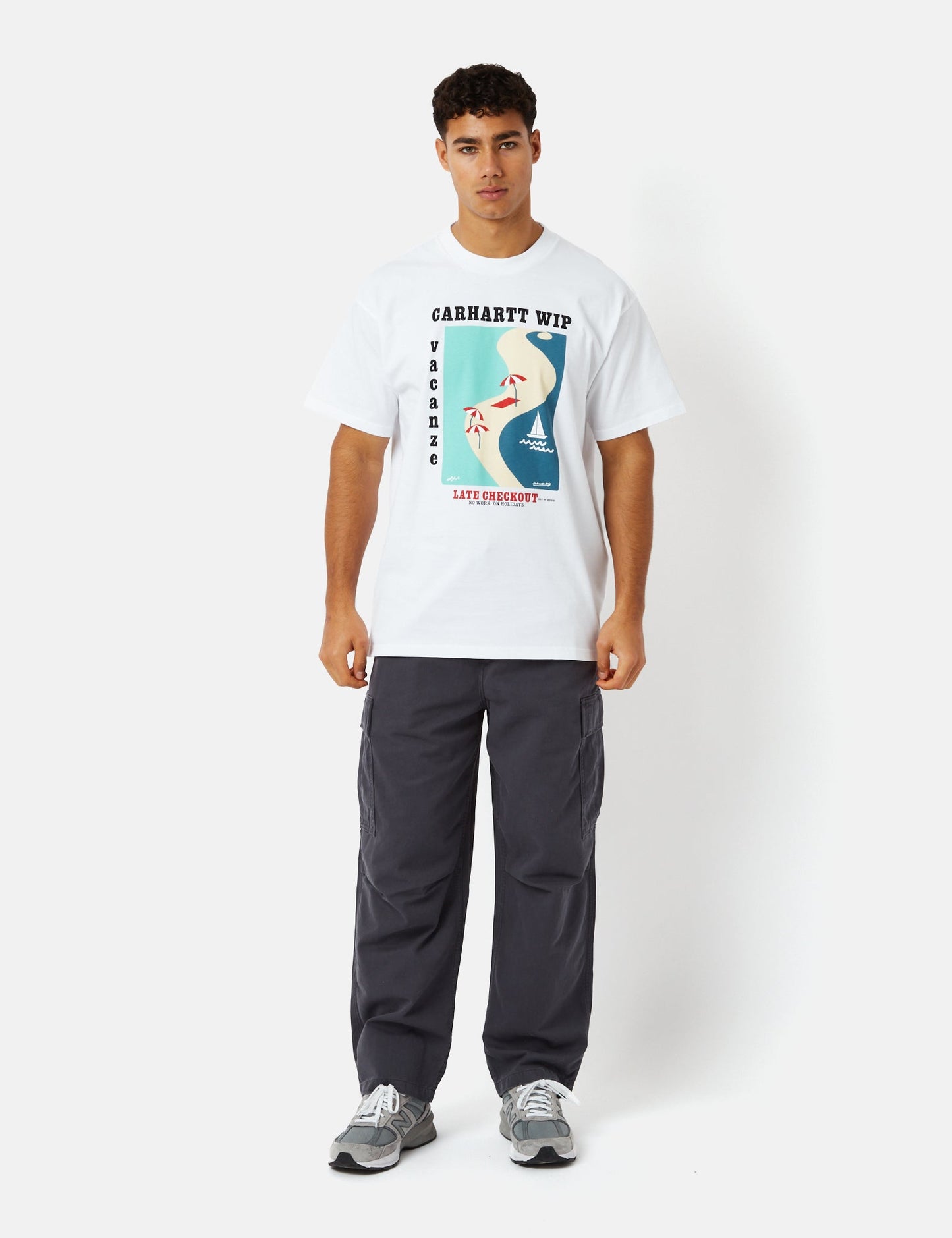 T-shirt Vacanze (biologique) - Blanc