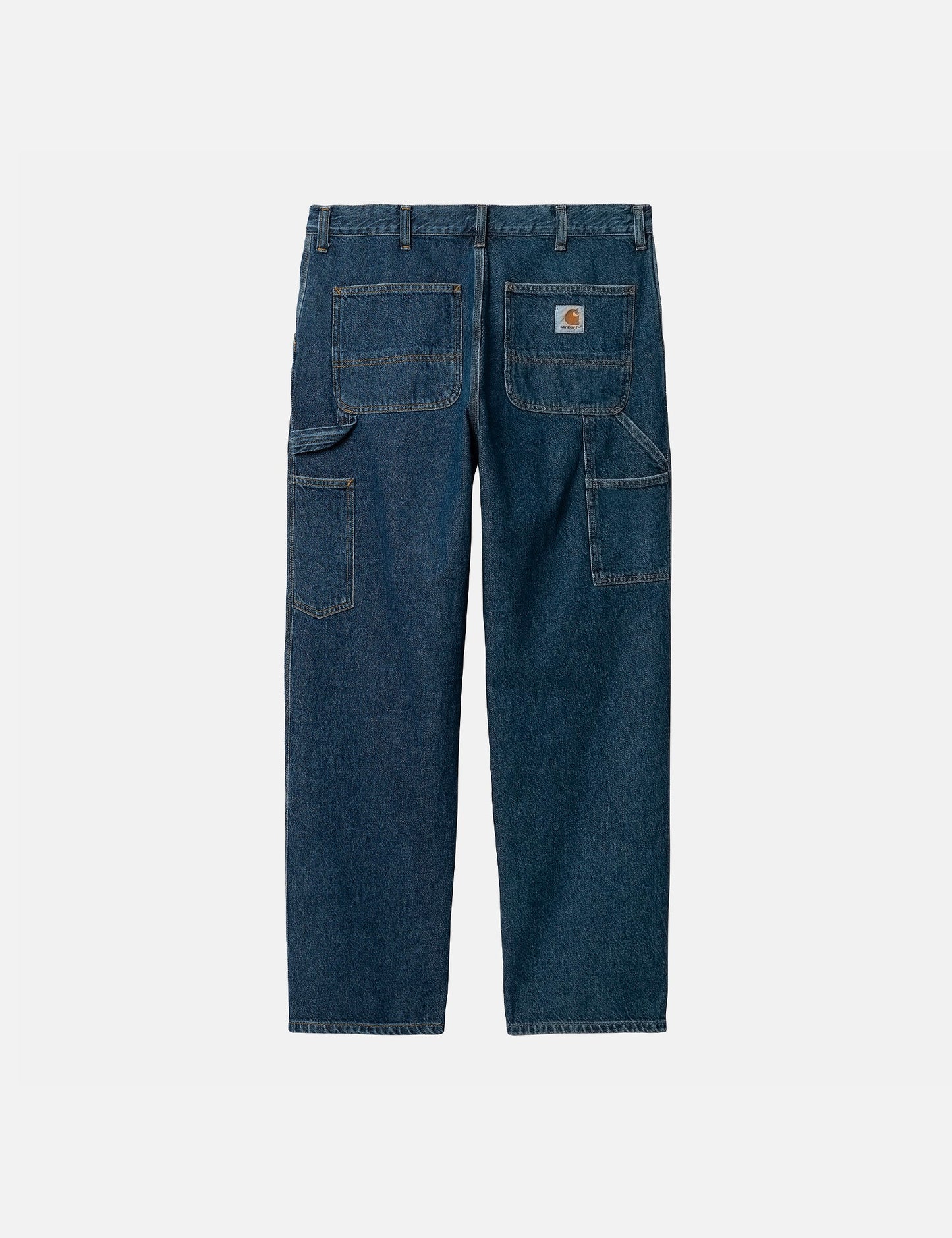 Pantalon ample à simple pli (Smith Denim) - Bleu délavé