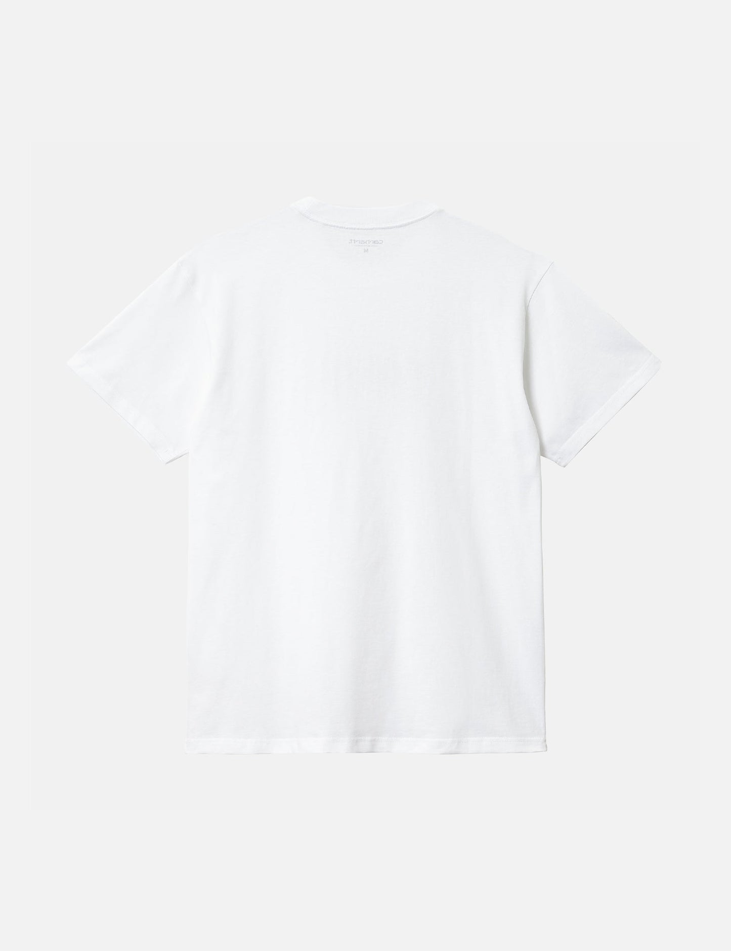 T-shirt Heat Script (Bio) - Blanc