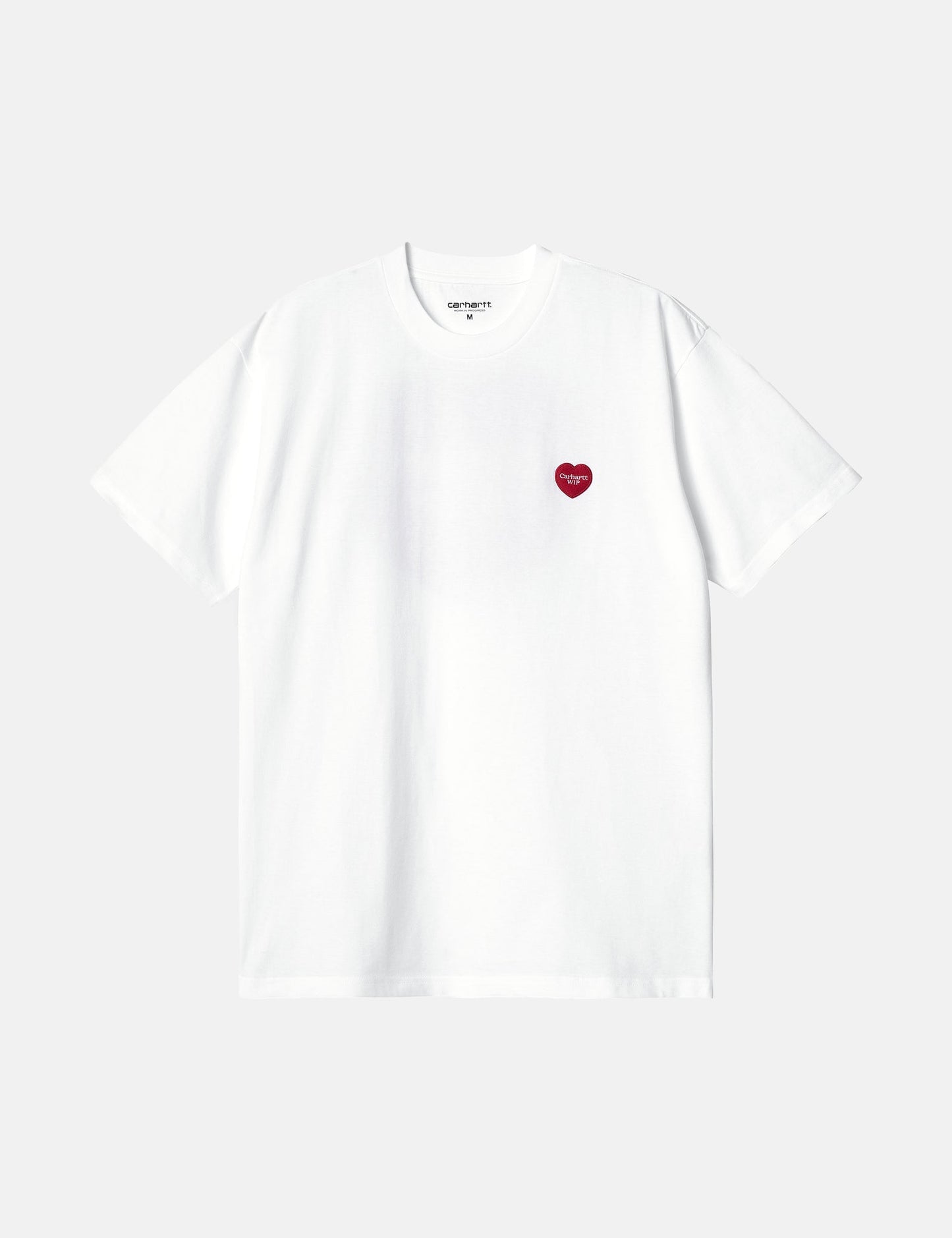 T-shirt Double Cœur (Bio) - Blanc