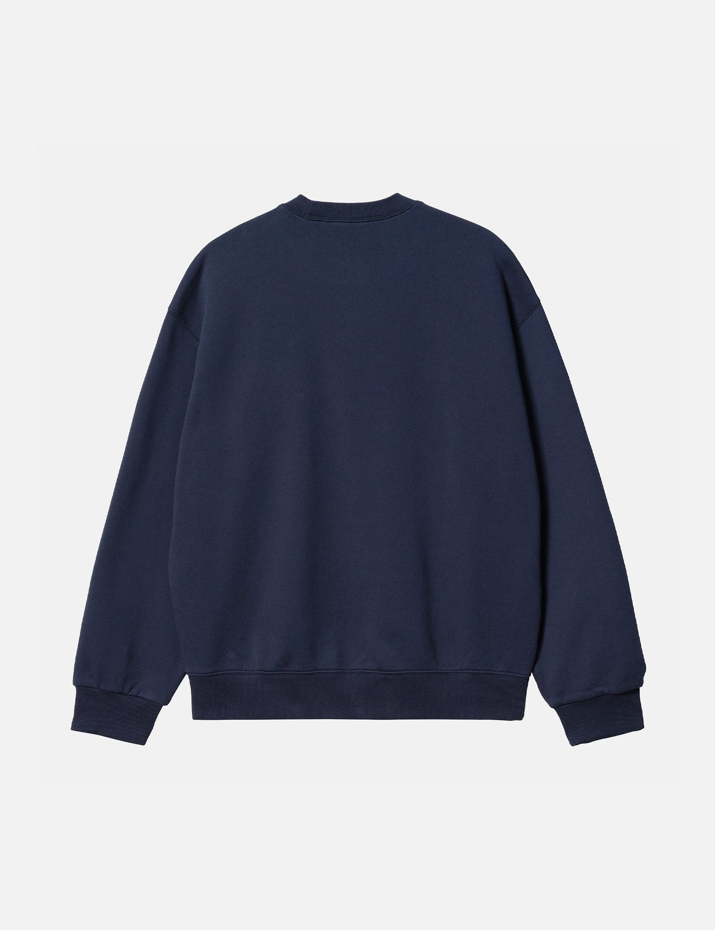 Sweat-shirt Cœur Brodée - Bleu