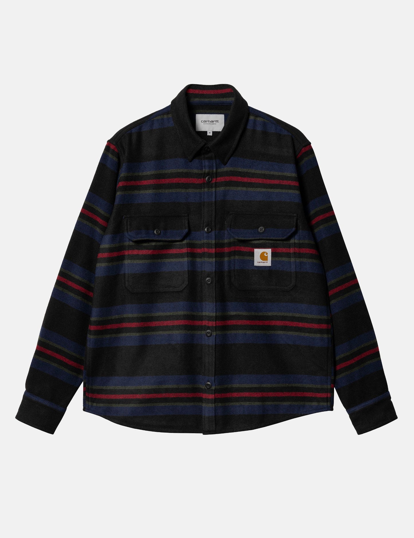 Surchemise Oregon (Starco Stripe) - Noir
