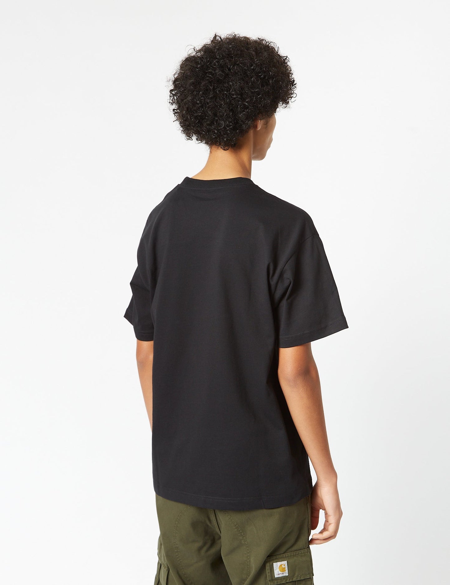T-shirt « Tendre étreinte » (biologique) - Noir