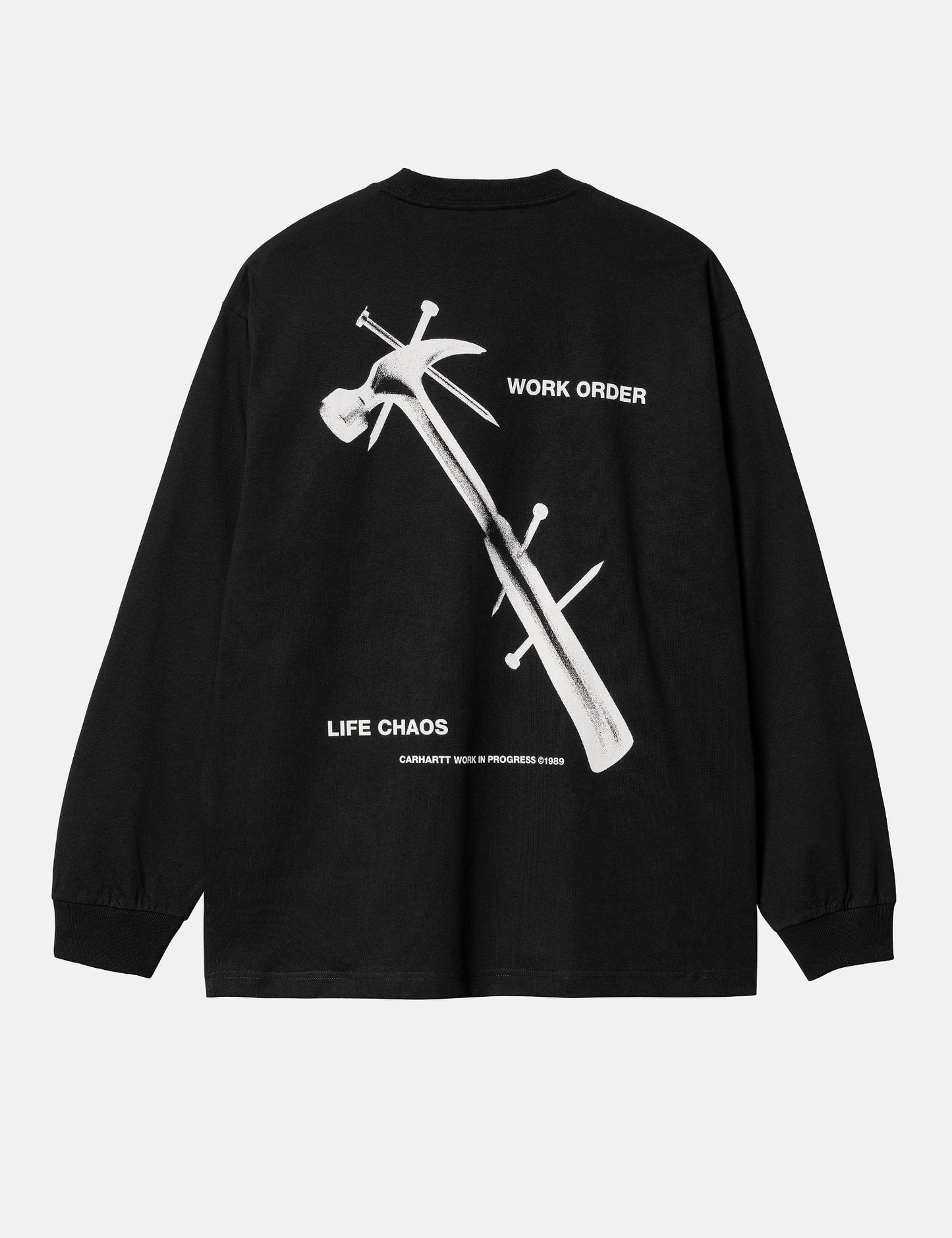 T-shirt Reverse Hammer (Bio) - Noir