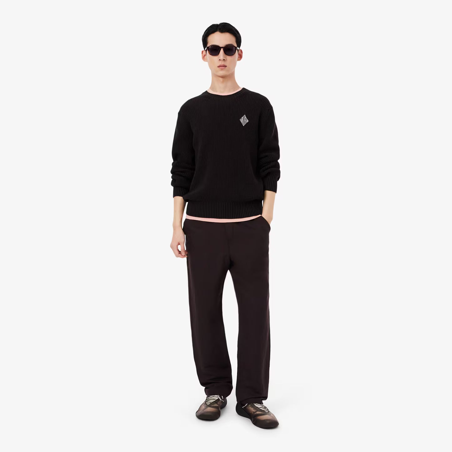 Pantalon Chino en Lin Coupe Droite