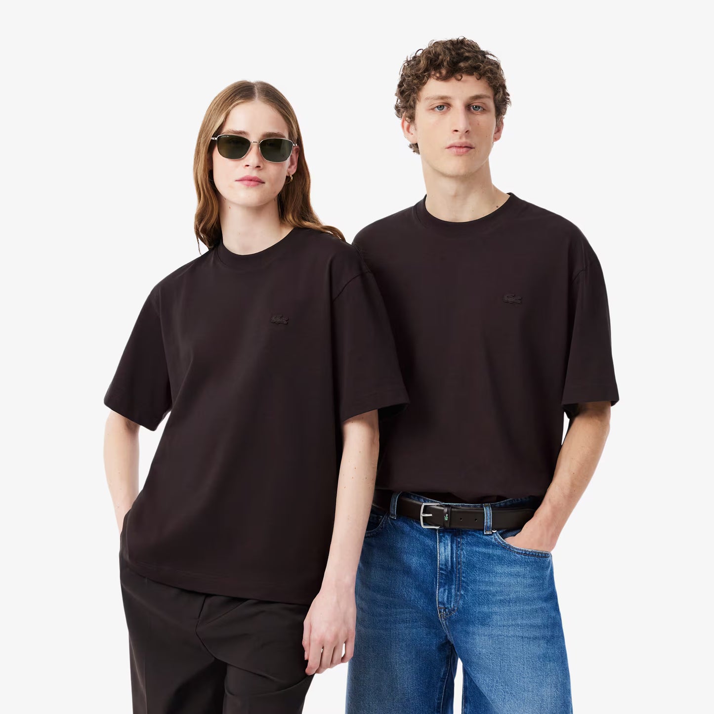 T-shirt ample en jersey épais