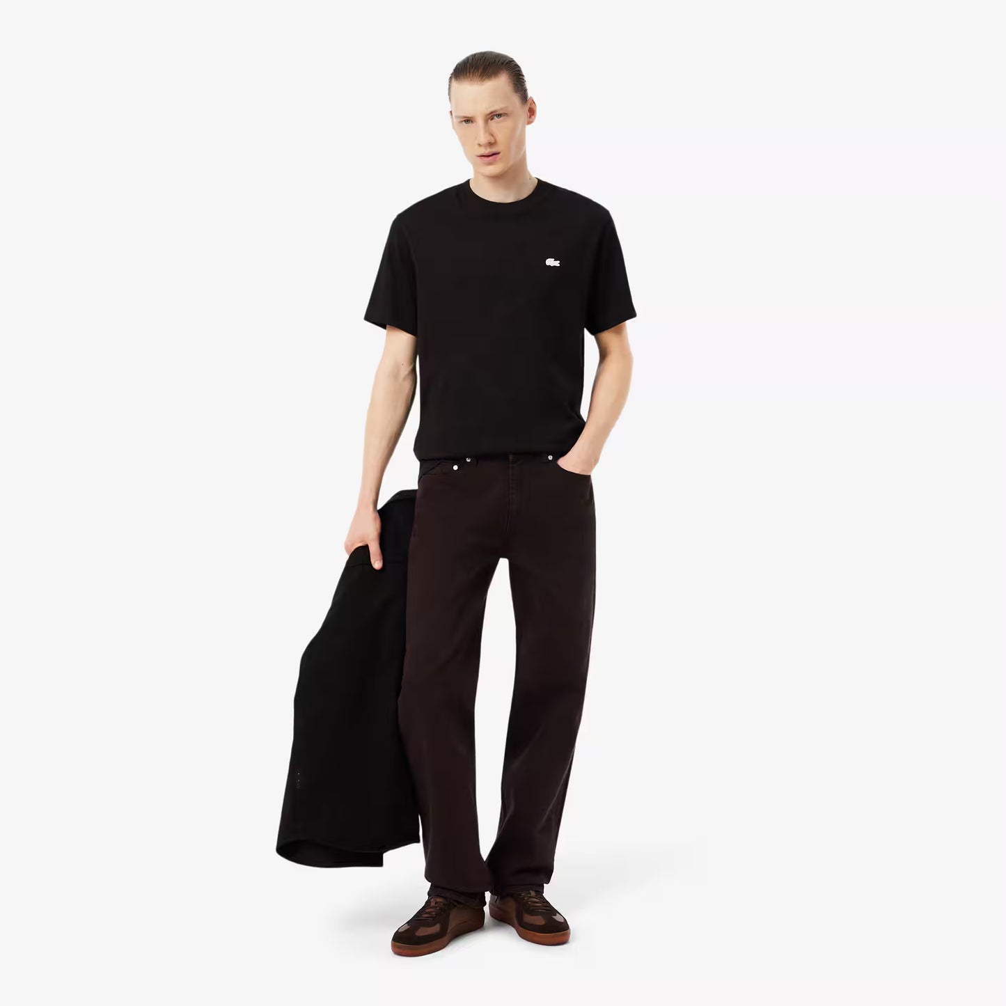 Jean en denim coupe droite 5 poches