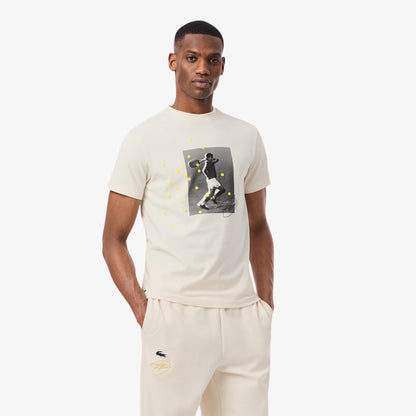 T-shirt graphique Lacoste Tennis x Novak Djokovic