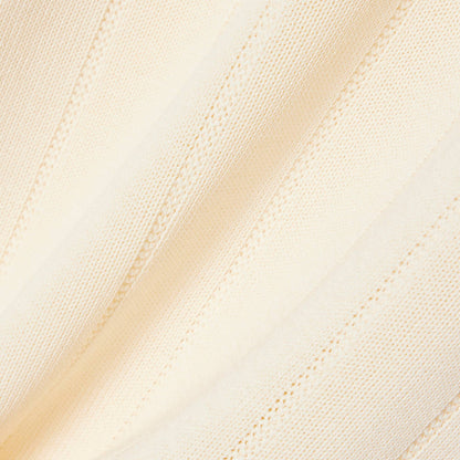 Gilet en tricot côtelé mélangé de coton