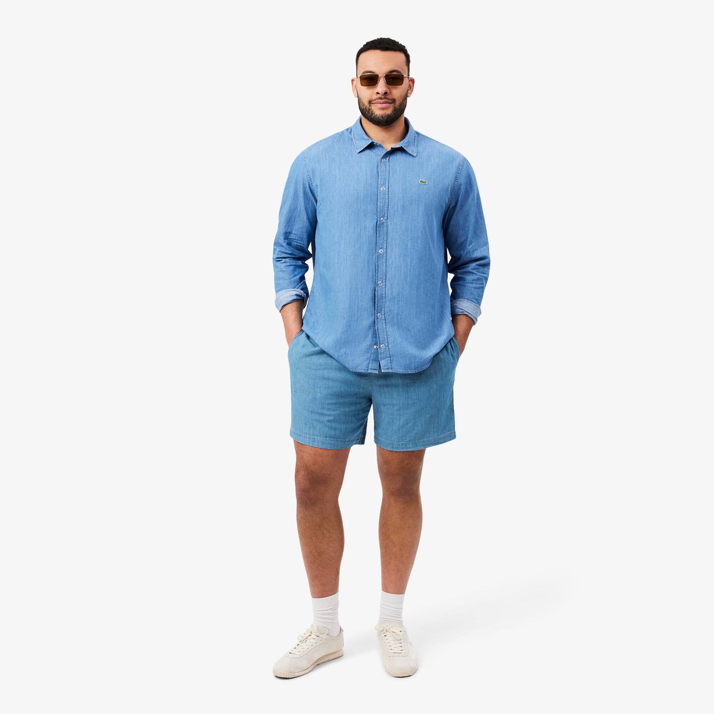 Short en jean coupe décontractée