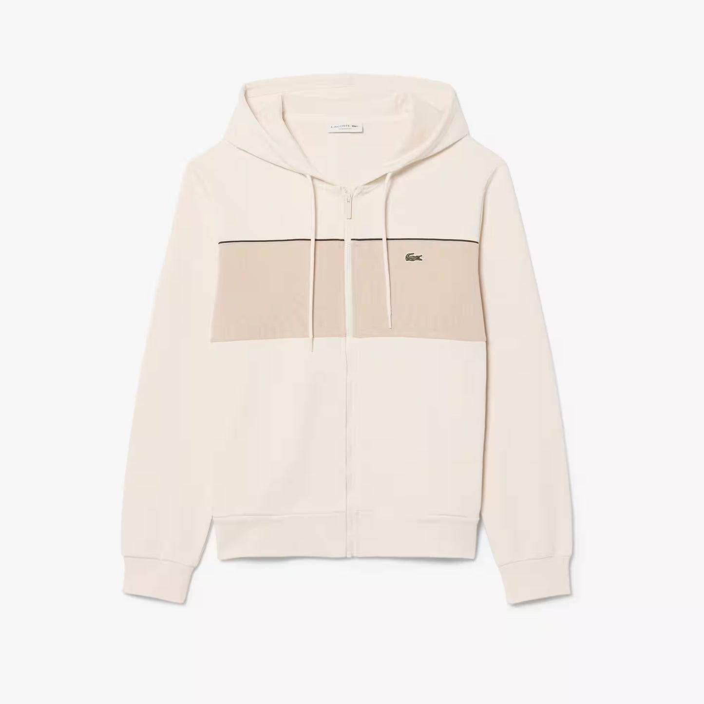 Sweat à capuche zippé color-block