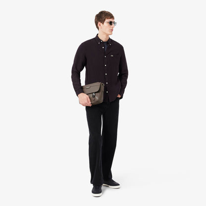 Sac à bandoulière en cuir Ossian Flap Close