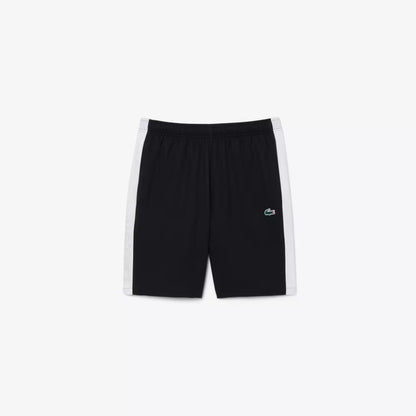 Shorts de sport avec bande en taffetas diamant