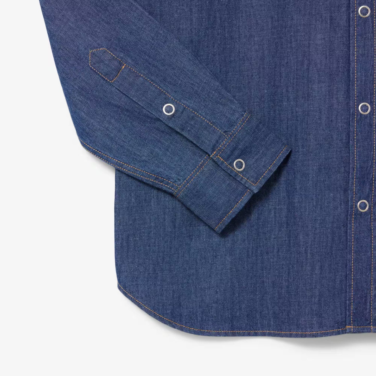 Chemise en jean légère coupe droite
