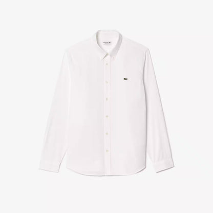 Chemise en coton coupe droite