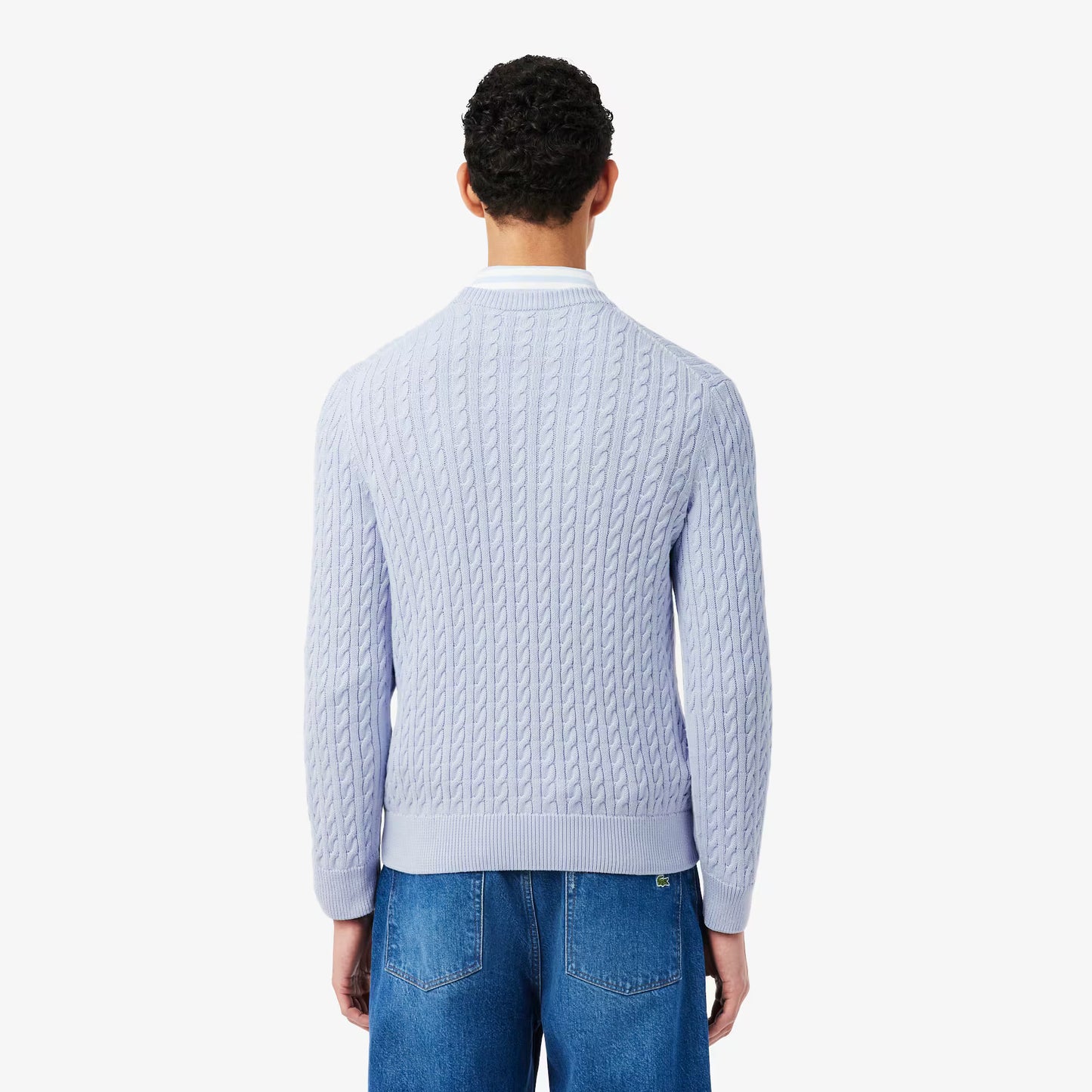 Pull en coton torsadé