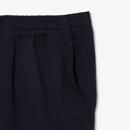 Pantalon chino en gabardine de coton à coupe droite