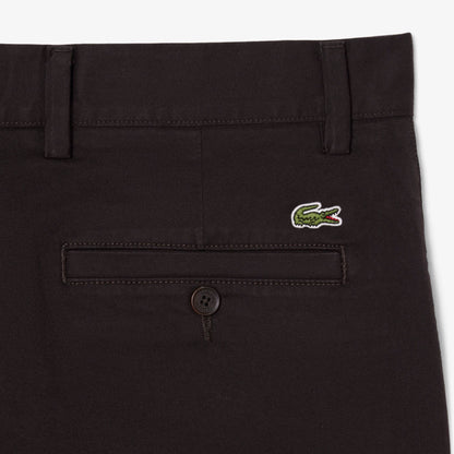 Pantalon Chino en Twill Extensible Coupe Ajustée