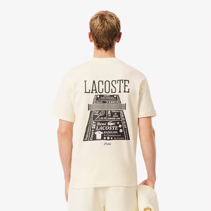 T-shirt épais en coton imprimé