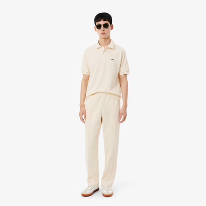 Pantalon de jogging piqué avec bande contrastante