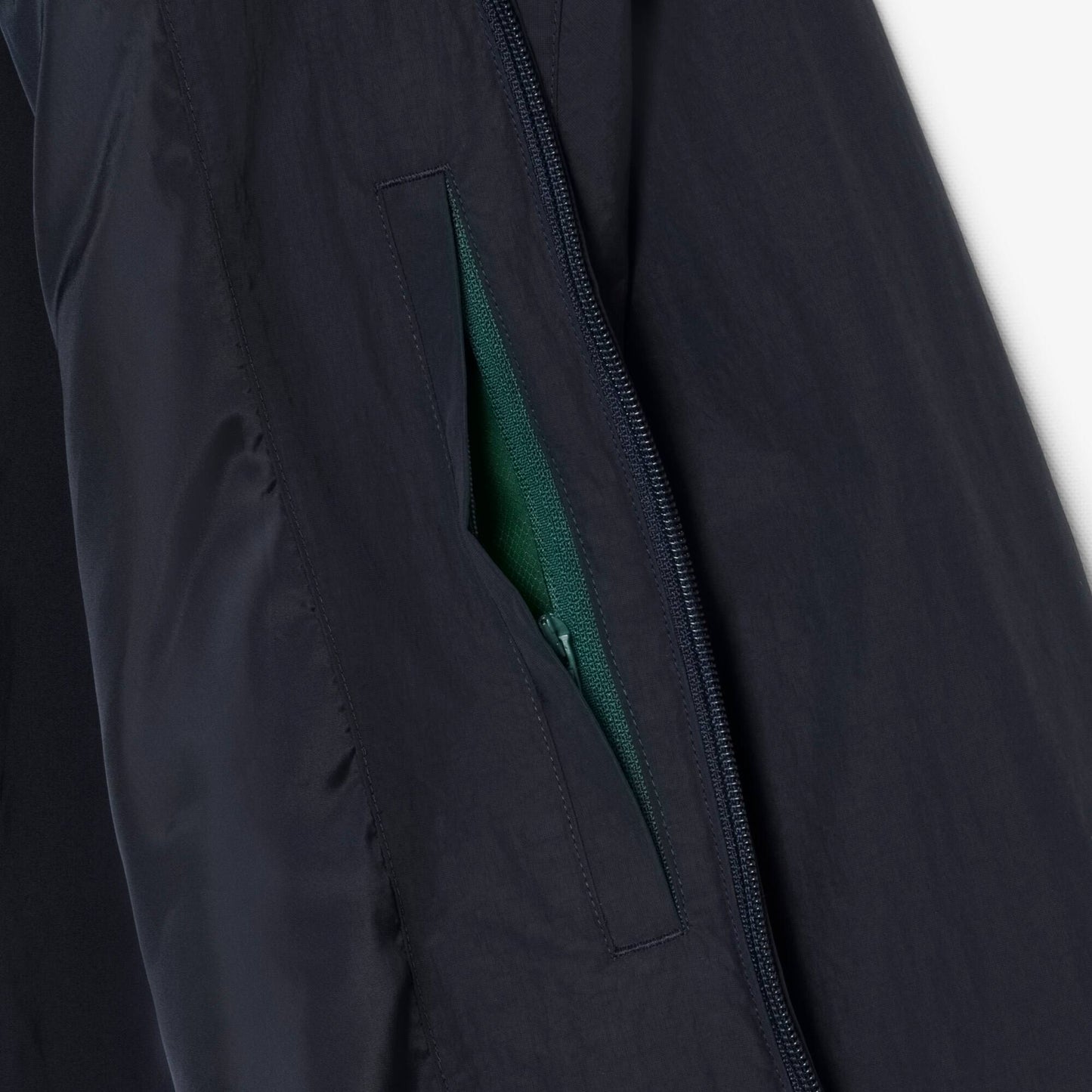 Blouson en taffetas texturé déperlant