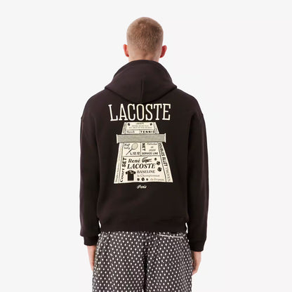 Sweat à capuche imprimé coupe décontractée