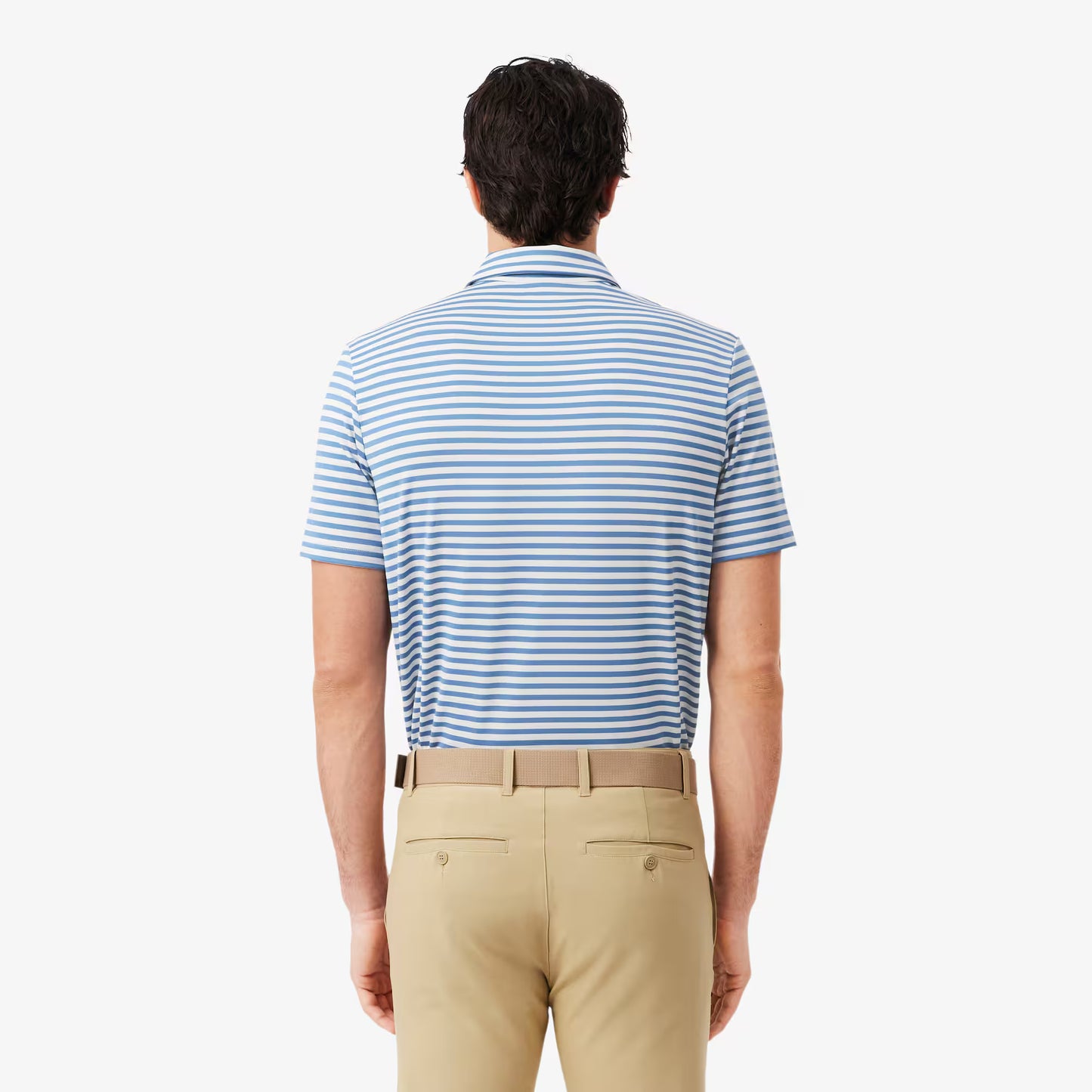 Polo de golf rayé Regular Fit Ultra Dry