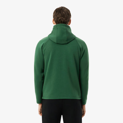 Sweat à capuche zippé extensible sport