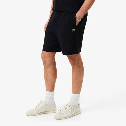Short en maille bouclette