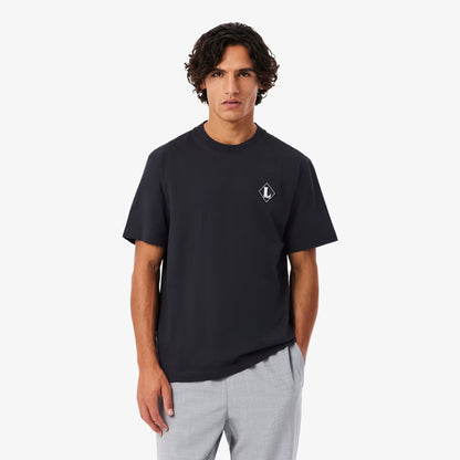 T-shirt avec badge "Fabriqué en France"