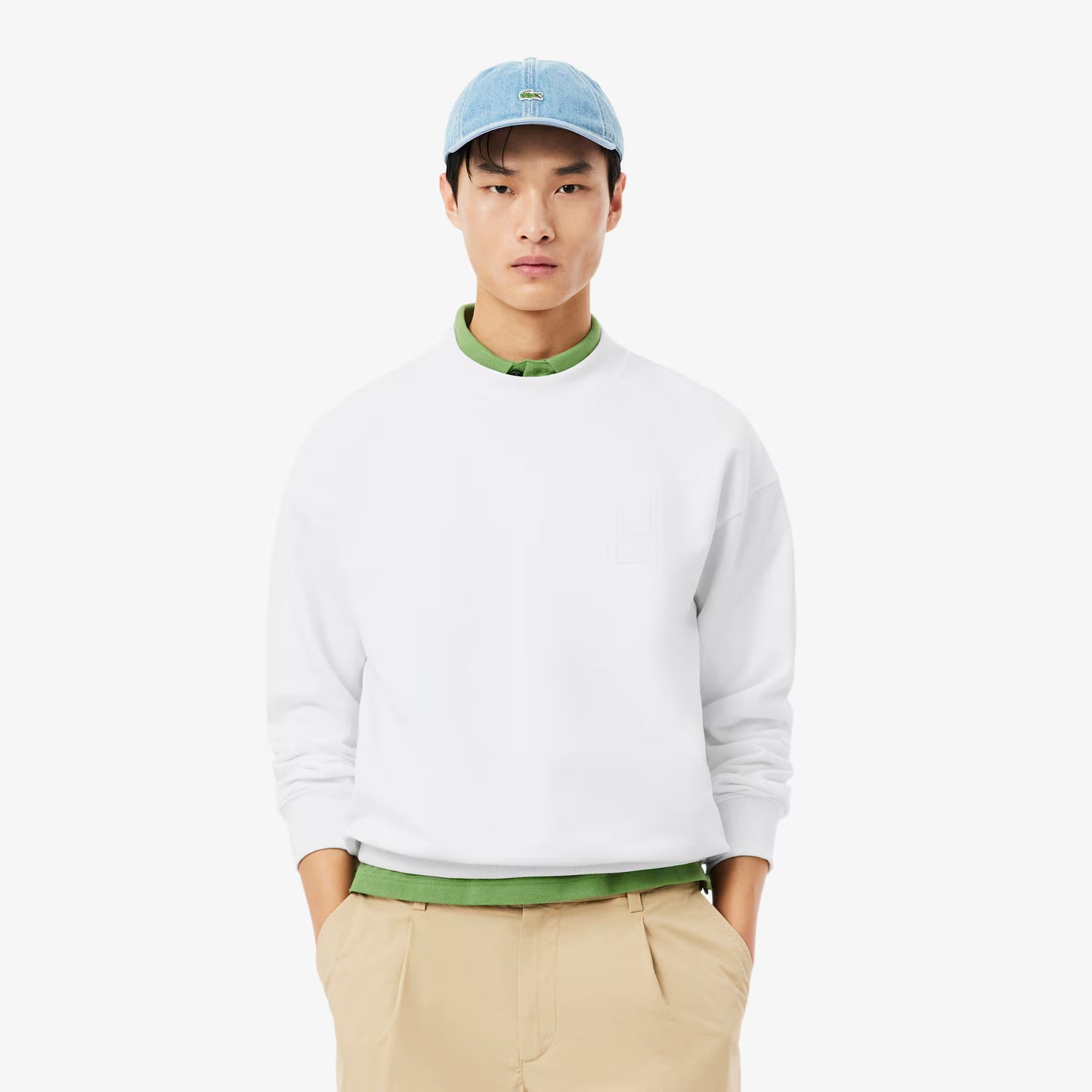 Sweat-shirt en polaire brodé