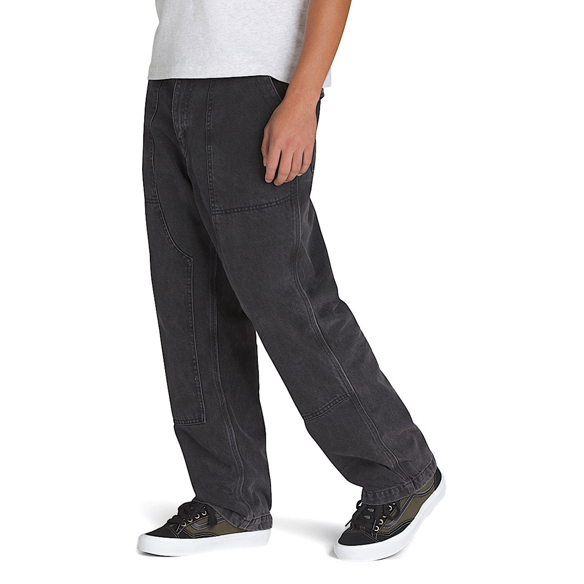 Jean en denim utilitaire ample