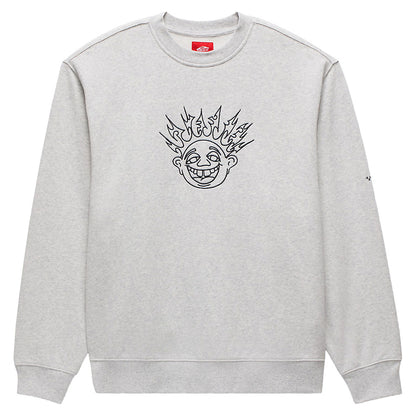 Sweat-shirt ras du cou Skate Smile Spike