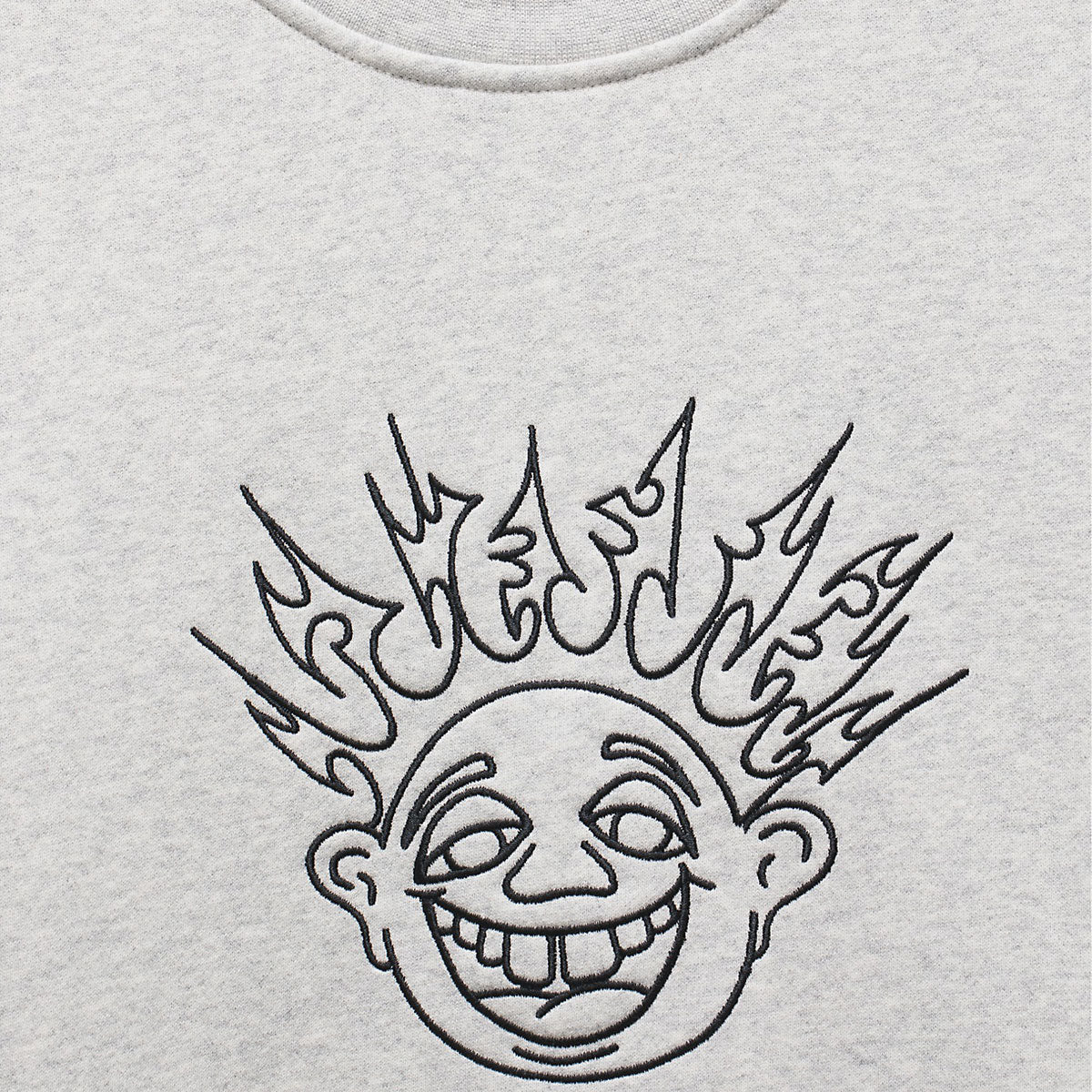 Sweat-shirt ras du cou Skate Smile Spike