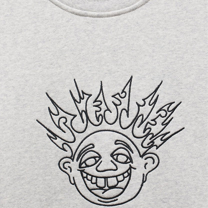 Sweat-shirt ras du cou Skate Smile Spike
