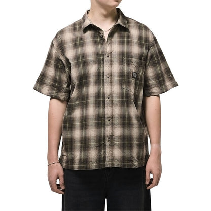 Chemise tissée à carreaux Skate